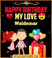 GIF Happy Birthday Love Kiss gif Waldemar